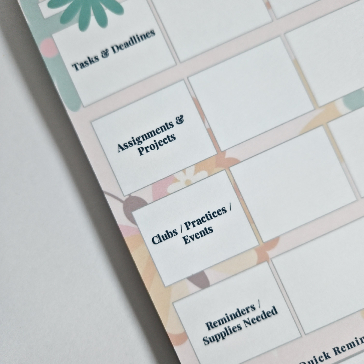 ๐ธ Flutter Forward 36-Week Undated Weekly Planner