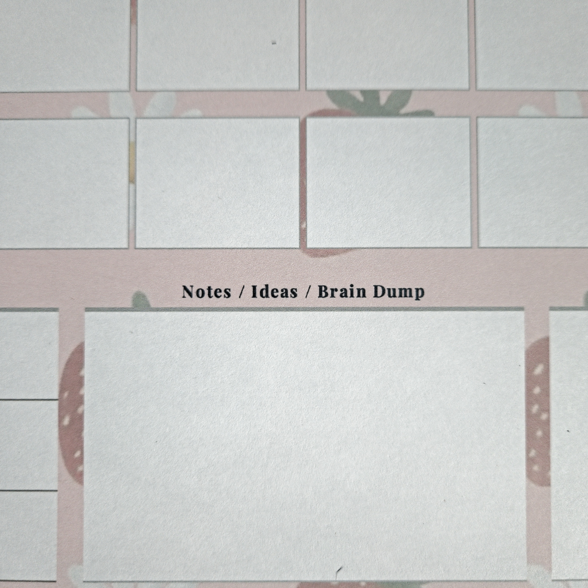 Sweet & Smart Weekly Planner – 36 Weeks, Undated 🍓✨