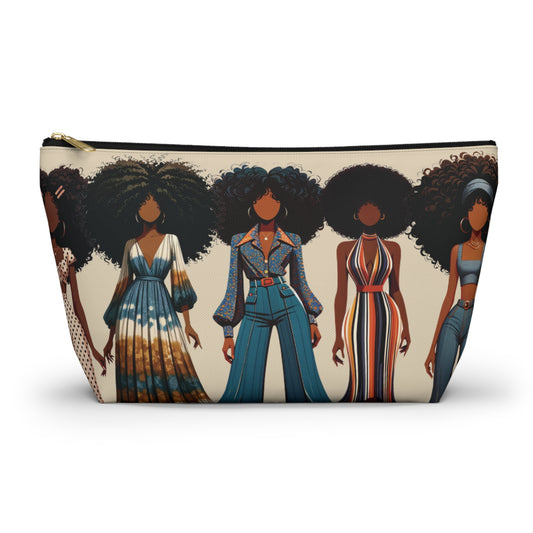 Retro Rhapsody T-Bottom Pouch – Large