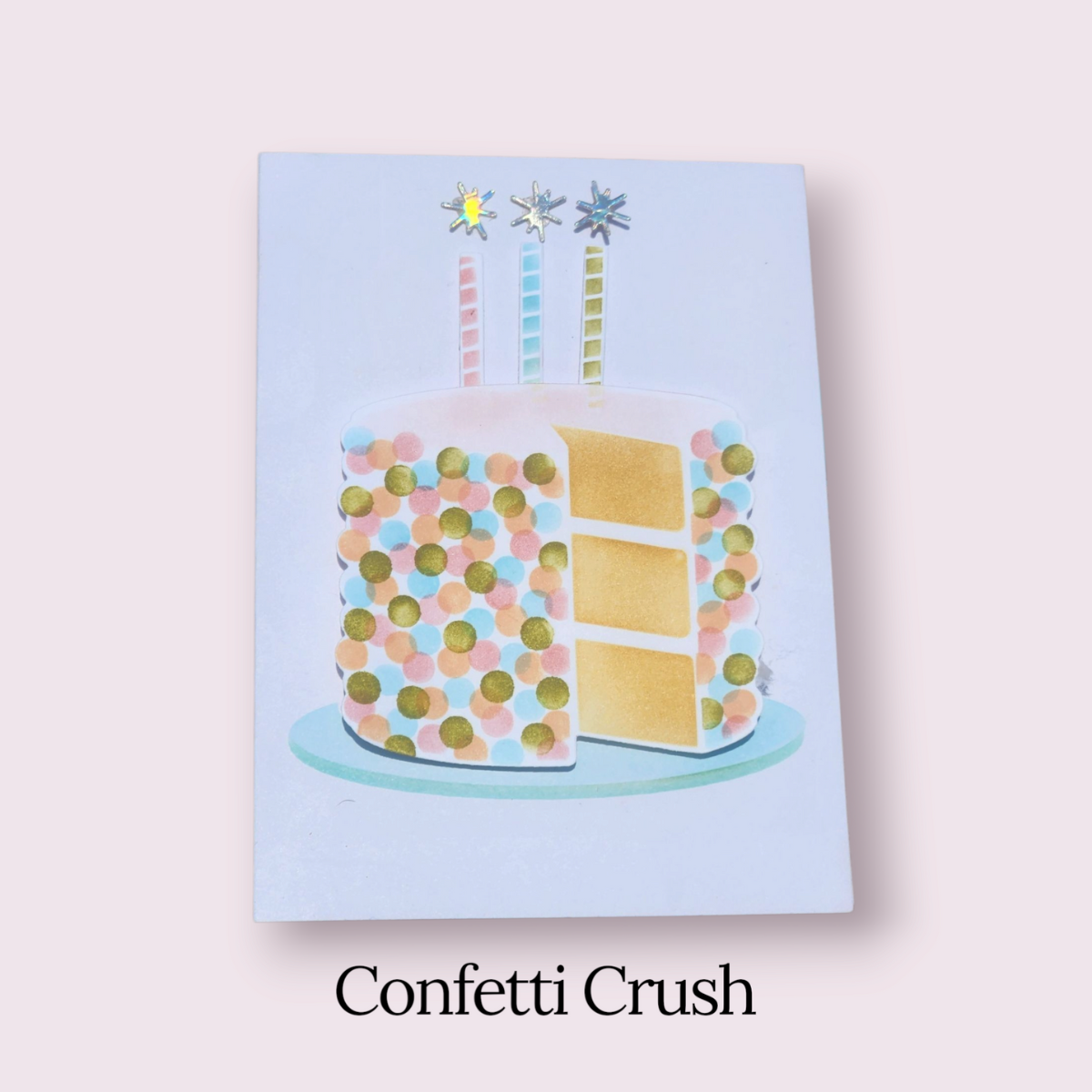 Let’s Celebrate – Layer Cake Greeting Card (4.25" x 5.5")