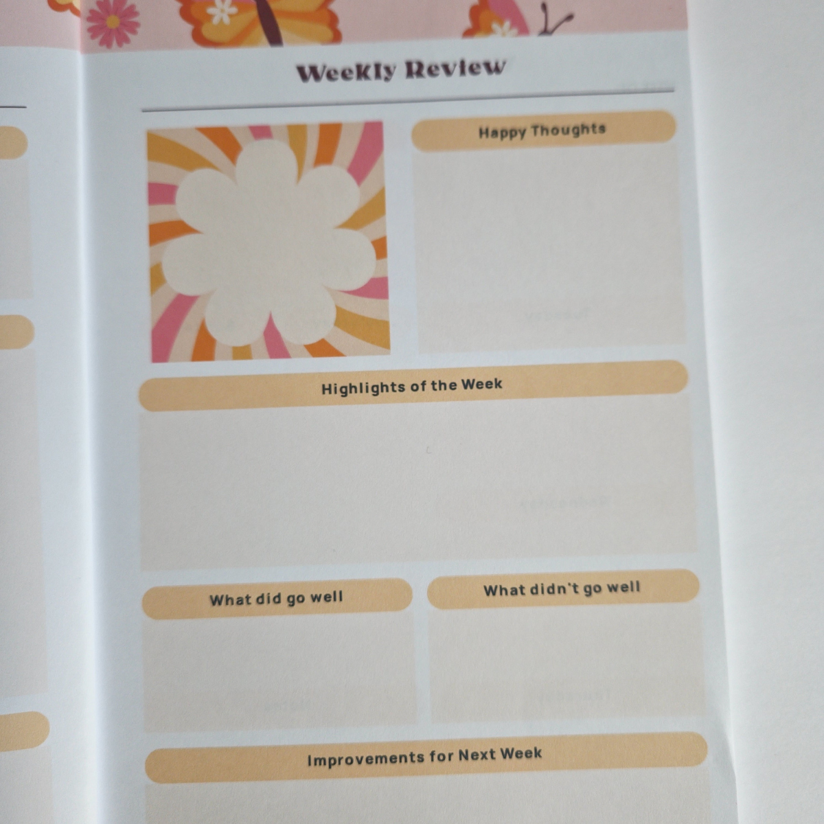 Flutter Forward 52-Week Undated Monthly + Weekly Planner β A5 Size π¦