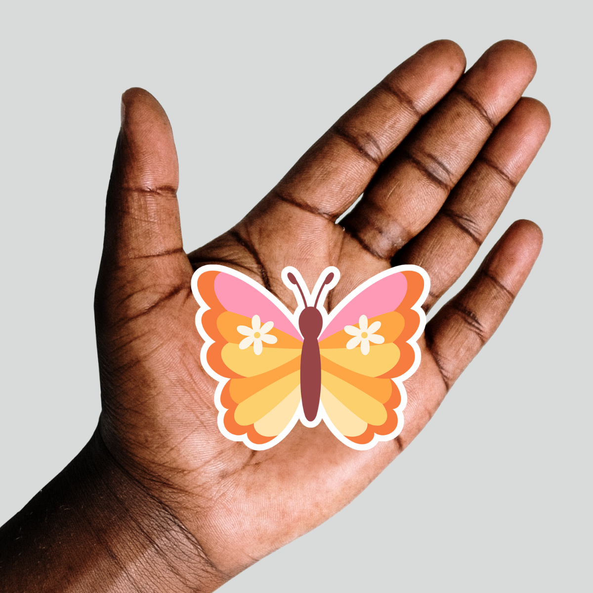 Flutter Forward Die-Cut Sticker Set