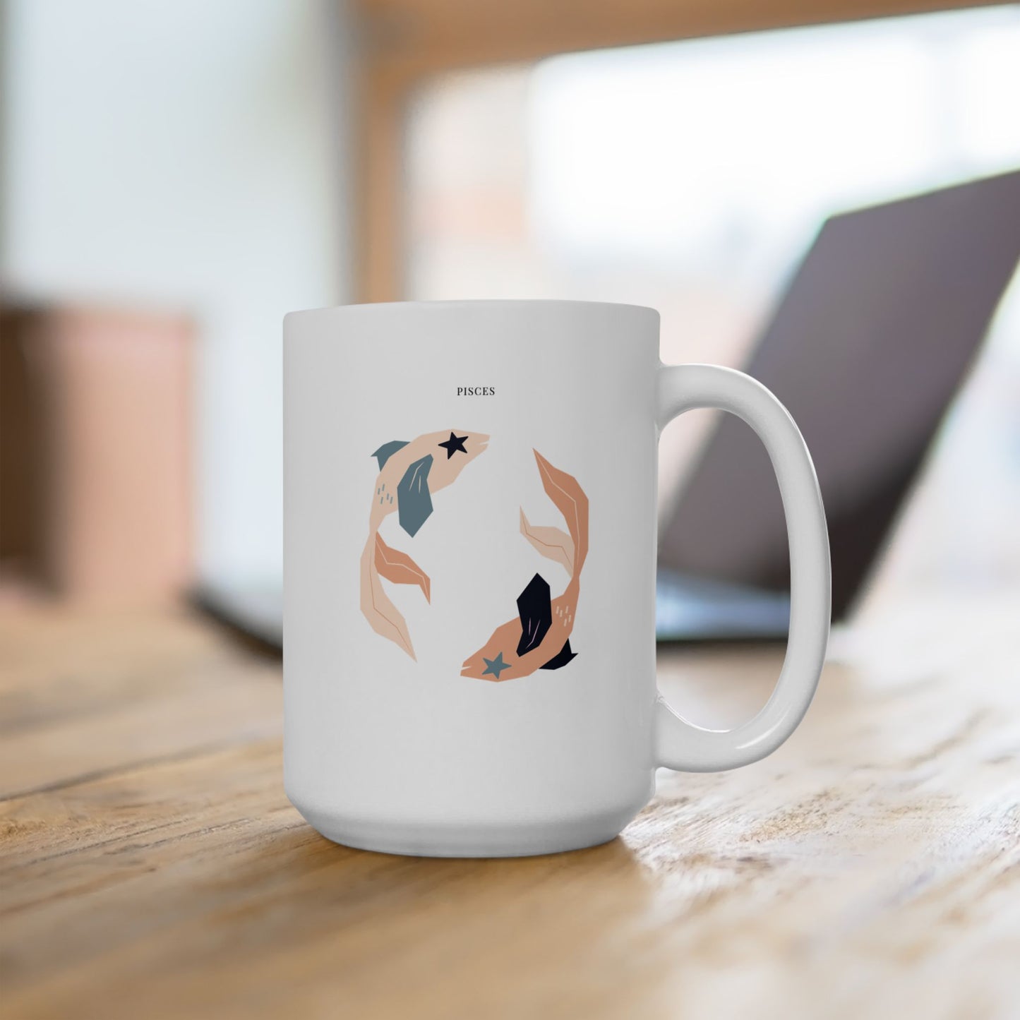 Pisces Zodiac Mug – 15oz Ceramic Mug | The Zodiac Edit Collection