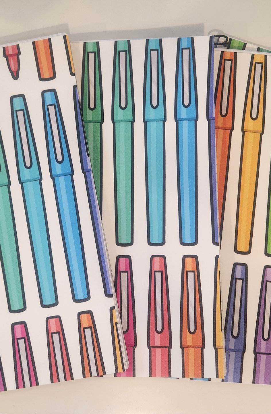 Color Pop Pen Notebook – 70 Sheets, College Ruled (8 x 10.5)