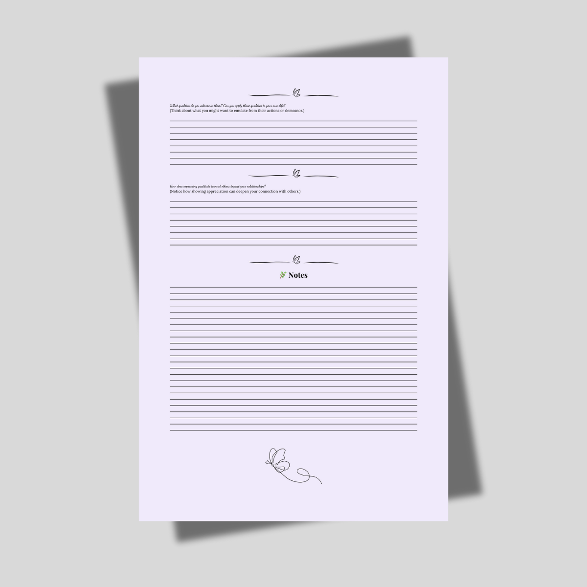 Soulful Sundays: A Year of Reflective Journal Prompts – A collection of journal prompts designed to inspire deep self-reflection and creativity. (E-book)
