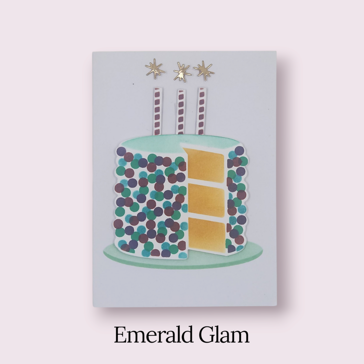 Let’s Celebrate – Layer Cake Greeting Card (4.25" x 5.5")
