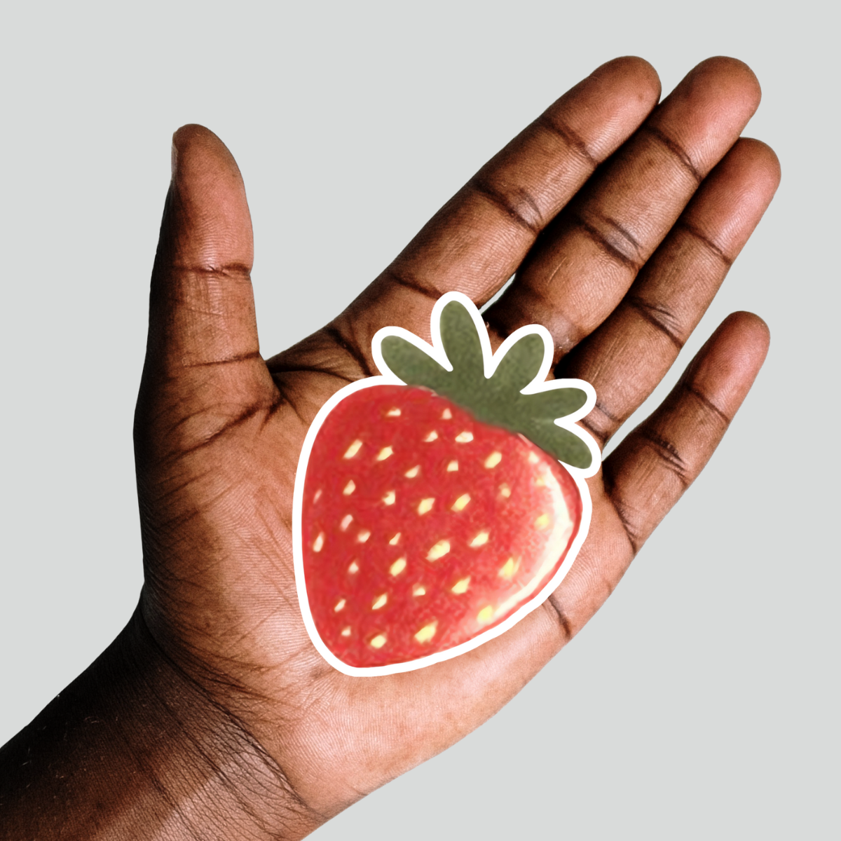 Sweet & Smart 8-Piece Die-Cut Sticker Set 🍓✨