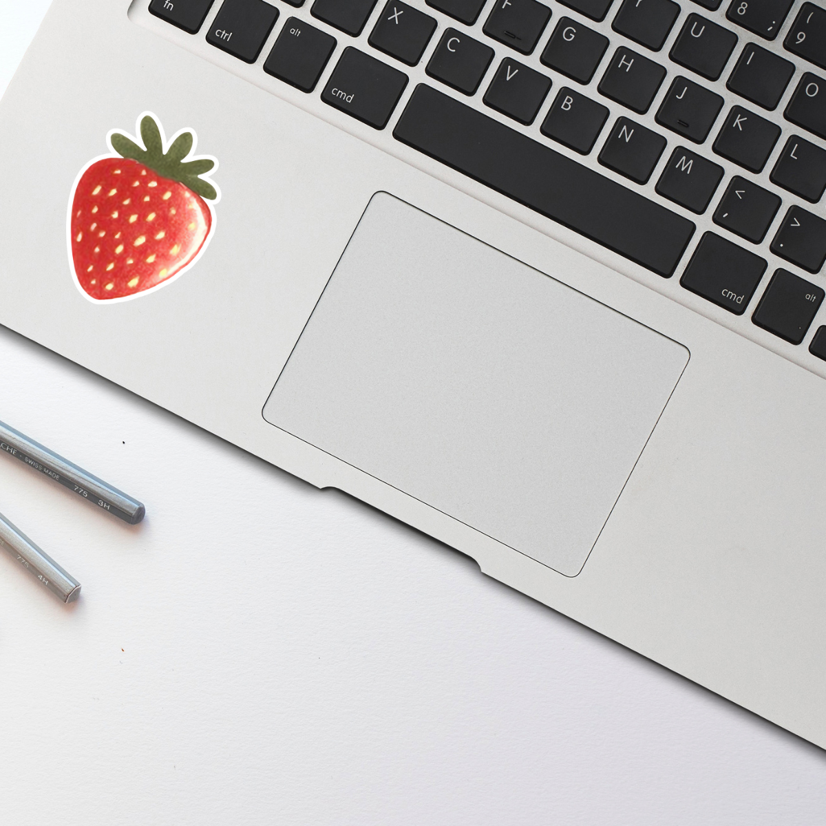 Sweet & Smart 8-Piece Die-Cut Sticker Set 🍓✨