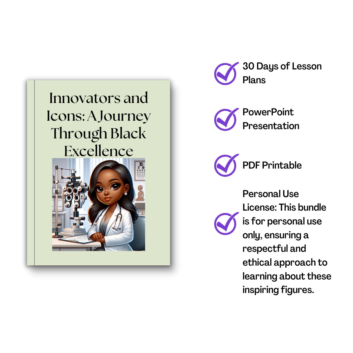 Innovators and Icons: A Journey Through Black Excellence – Lesson Plans for K-5
