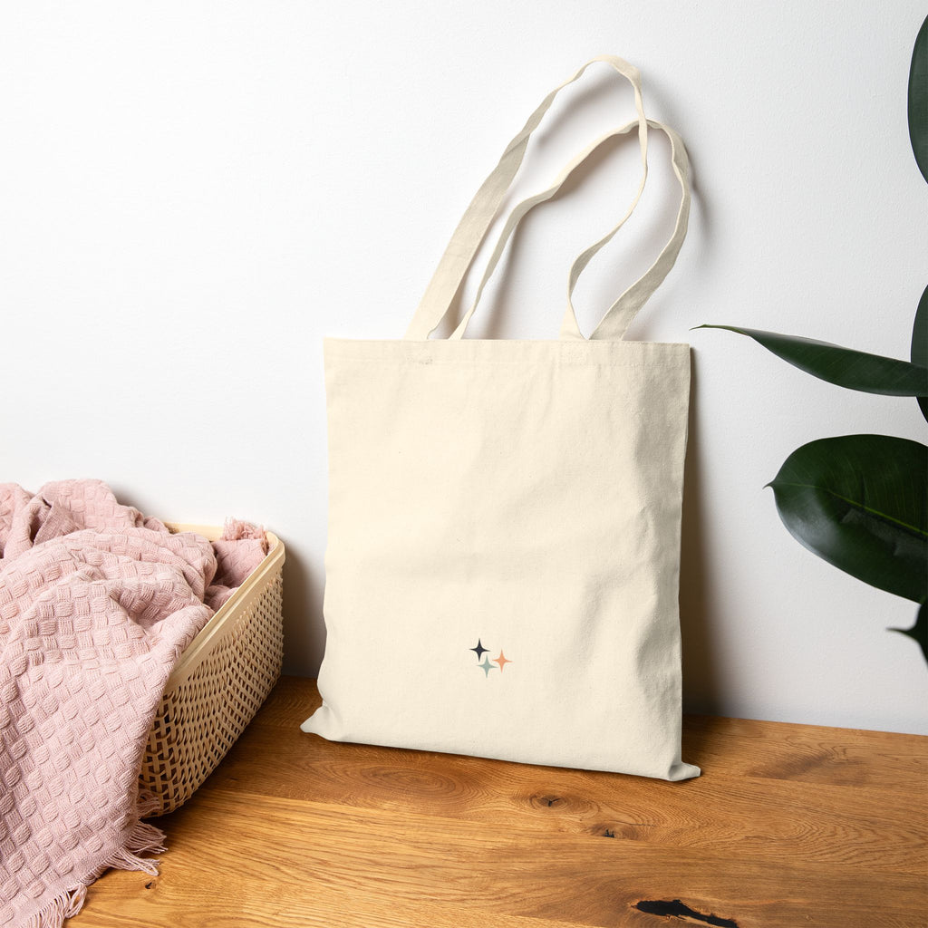 Leo Zodiac Tote Bag (Everyday Canvas Tote for Work, Errands, and On-the-Go Use)