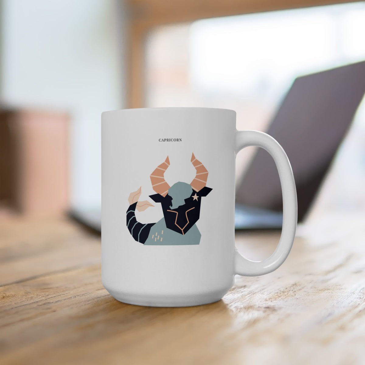 Capricorn Zodiac Mug – 15oz Ceramic Mug | The Zodiac Edit Collection