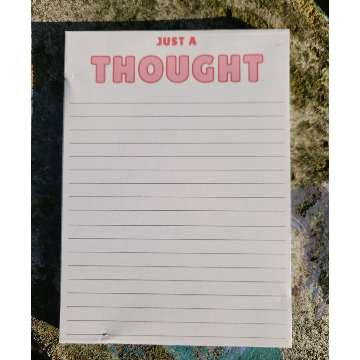 Just a Thought | 5×7 Lined Notepad