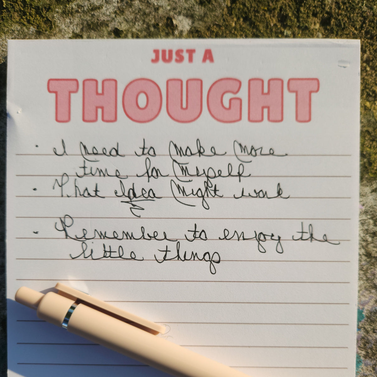 Just a Thought | 5×7 Lined Notepad