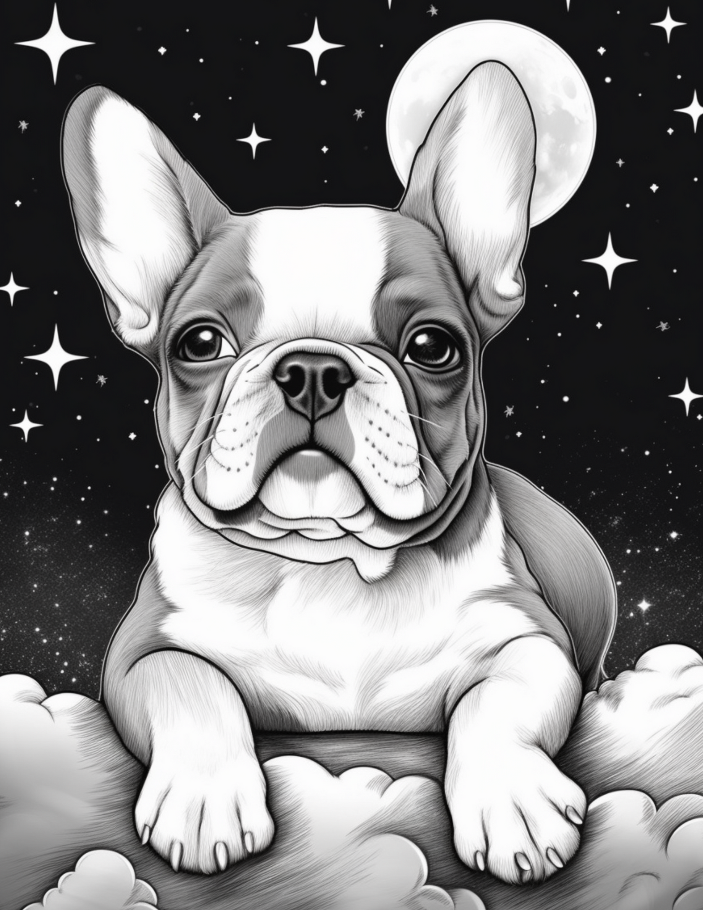 Frenchie Life: A Coloring Book