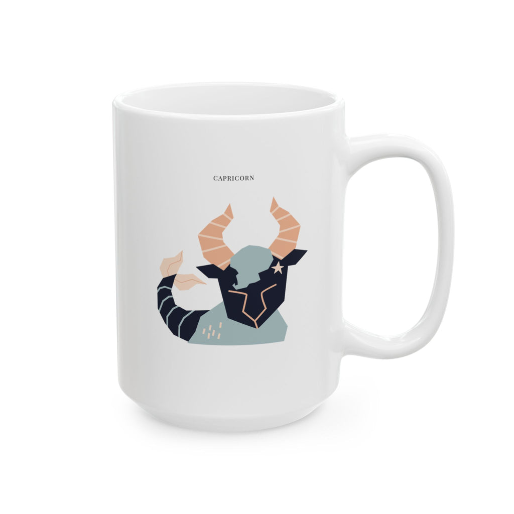 Capricorn Zodiac Mug – 15oz Ceramic Mug | The Zodiac Edit Collection