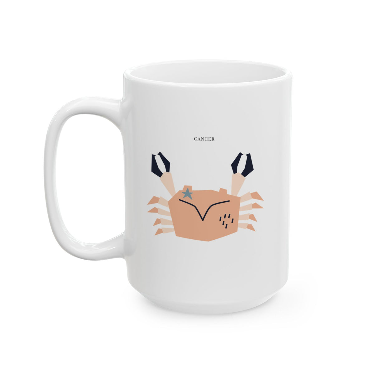 Cancer Zodiac Mug – 15oz Ceramic Mug | The Zodiac Edit Collection