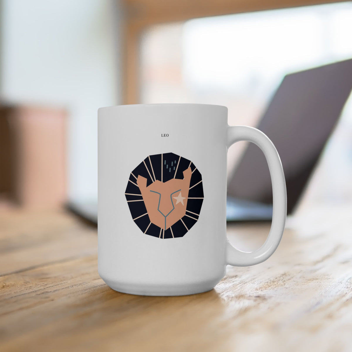 Leo Zodiac Mug – 15oz Ceramic Mug | The Zodiac Edit Collection