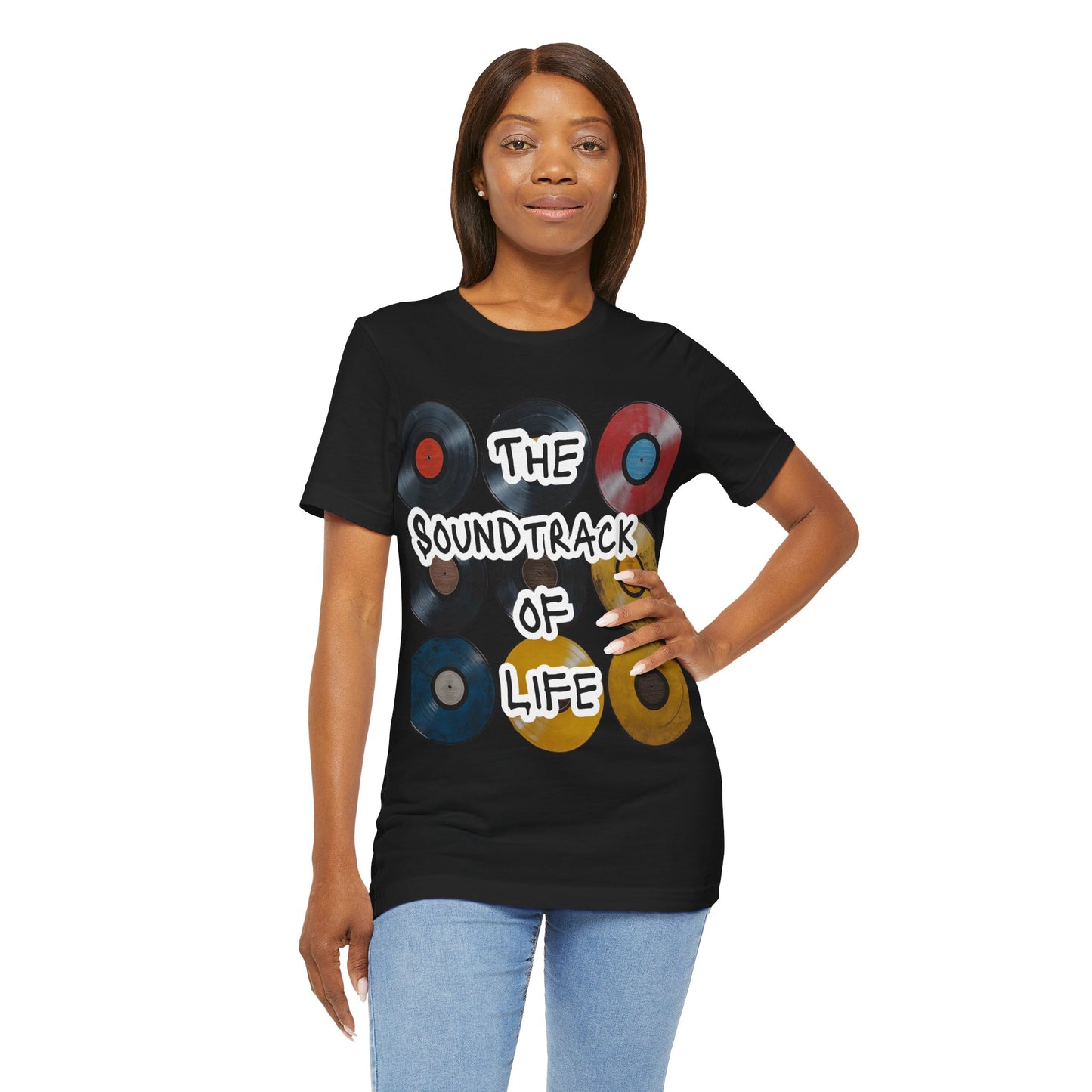 The Soundtrack of Life Unisex Jersey Short Sleeve Tee