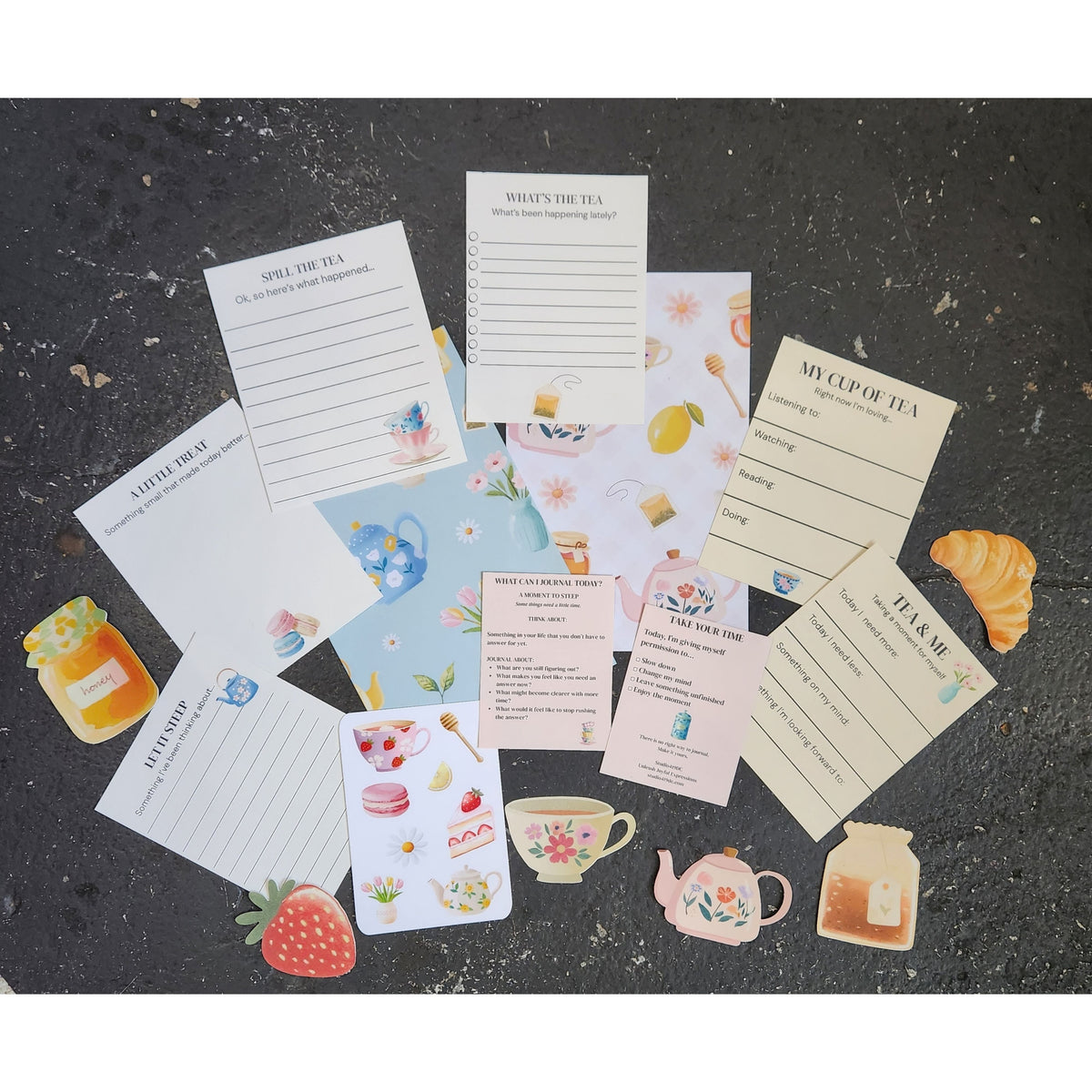 Tea Time Mini Journaling Kit