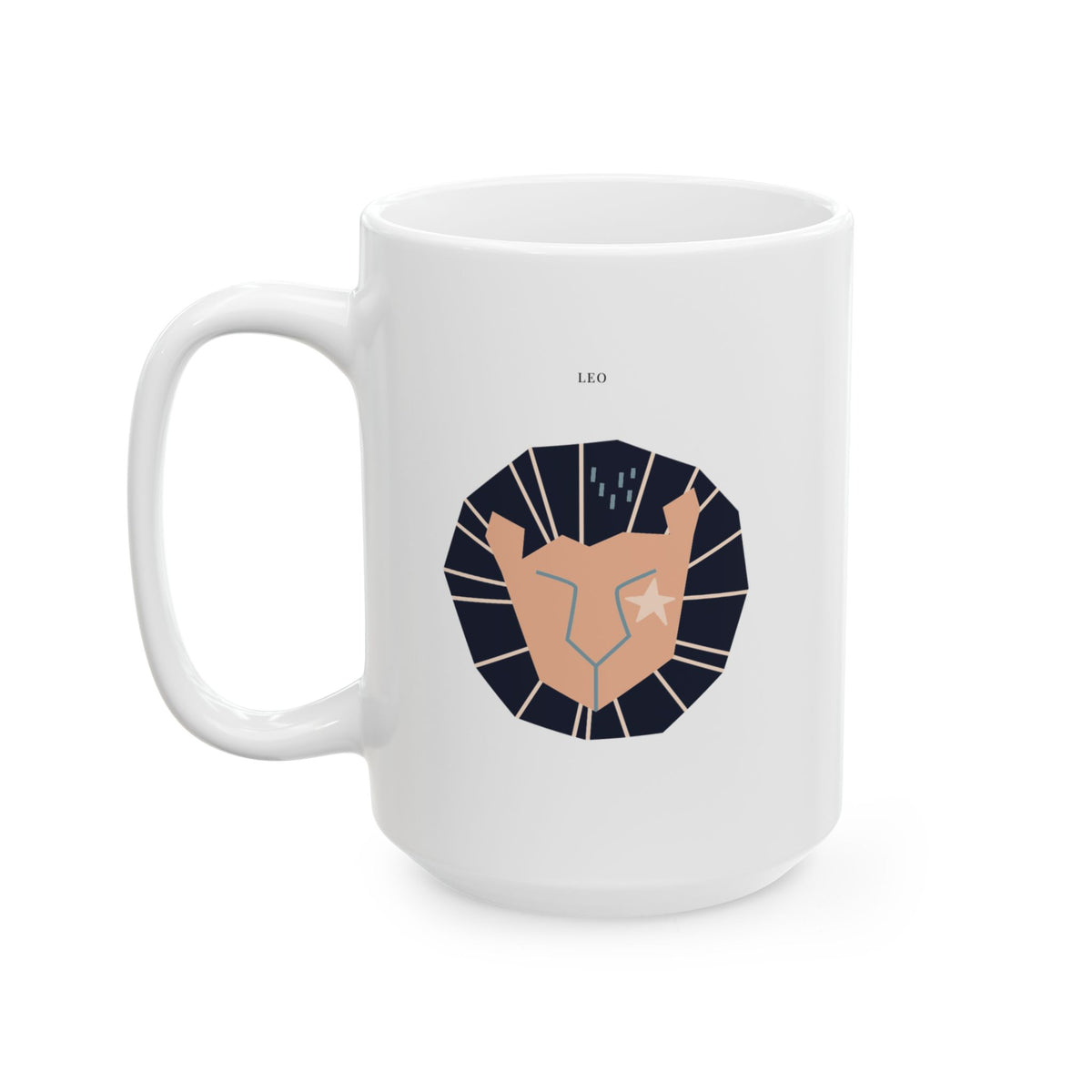 Leo Zodiac Mug – 15oz Ceramic Mug | The Zodiac Edit Collection