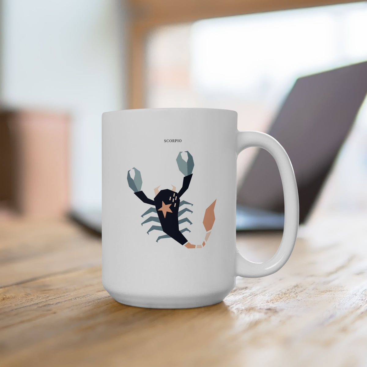 Scorpio Zodiac Mug – 15oz Ceramic Mug | The Zodiac Edit Collection