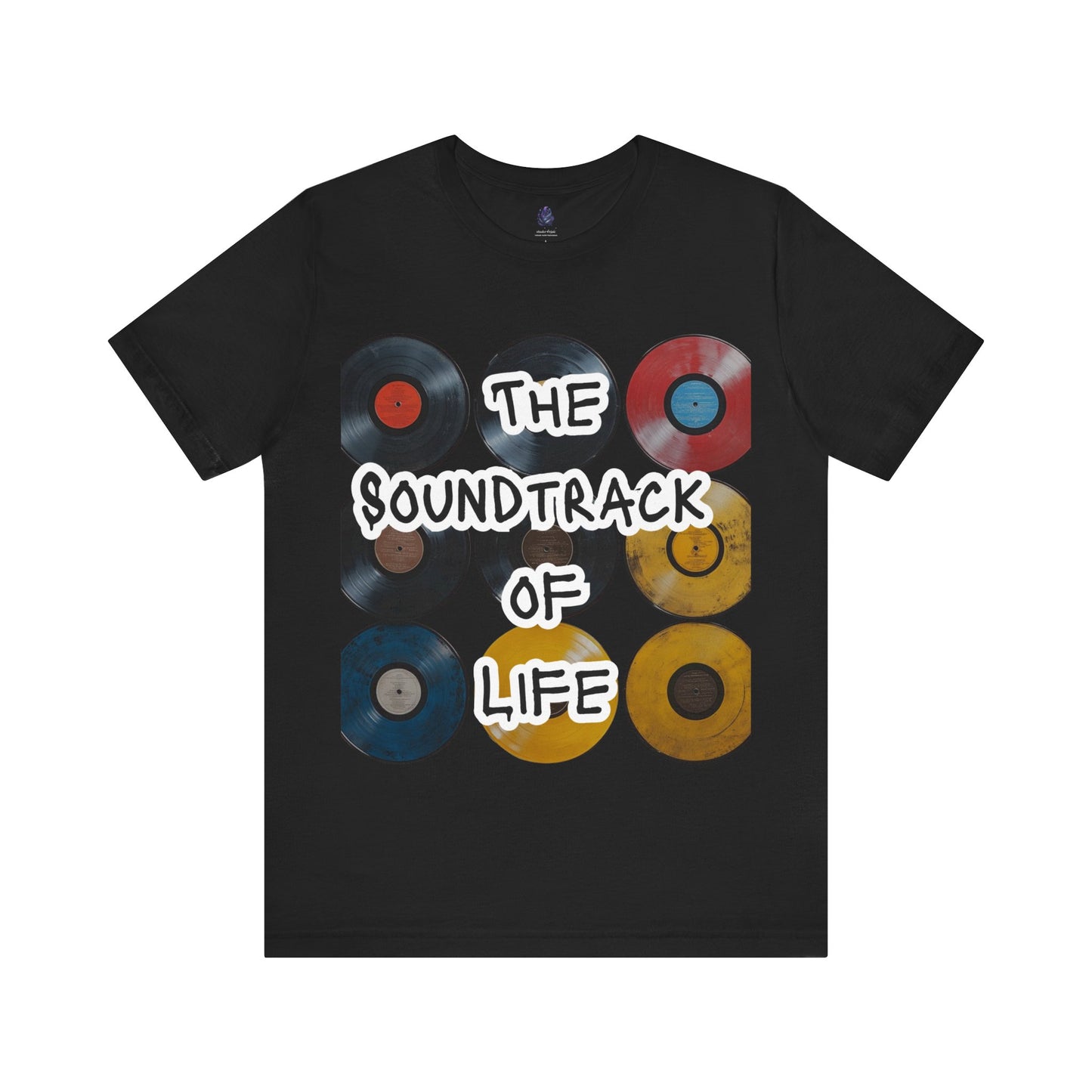 The Soundtrack of Life Unisex Jersey Short Sleeve Tee