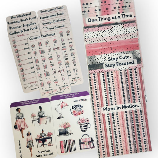 Cute, But Focused Planner Kit