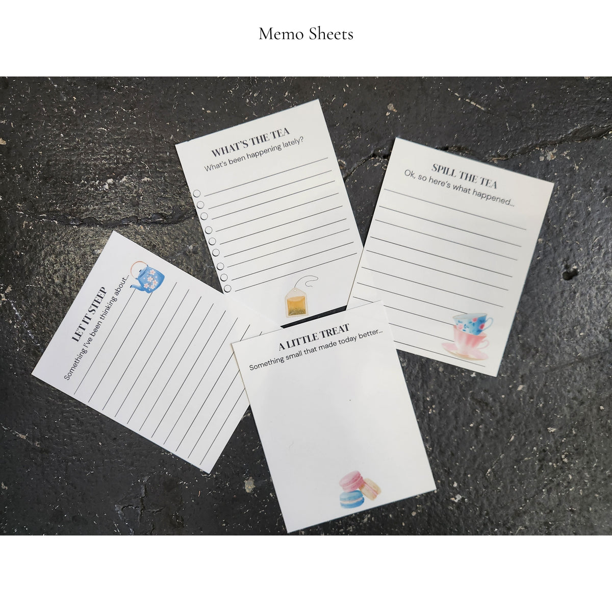Tea Time Mini Journaling Kit