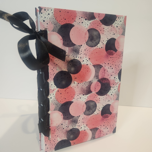 Cute, But Focused Ribbon-Bound Journal