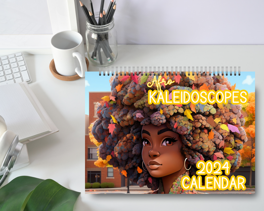 Afro Kaleidoscopes 2024 Calendar