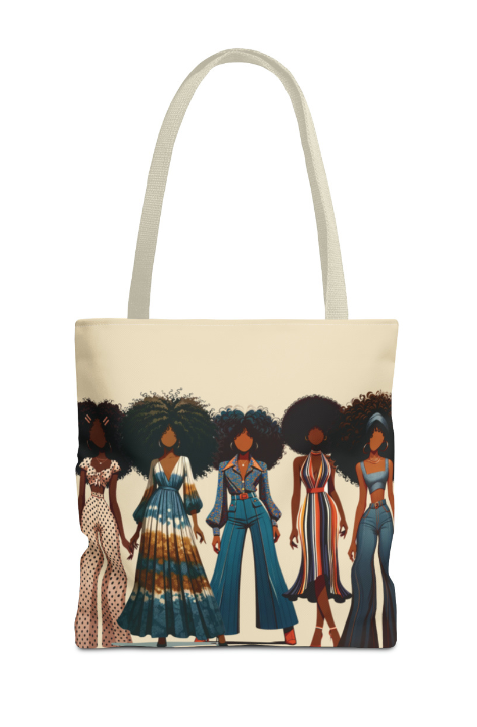 Retro Rhapsody Tote Bag