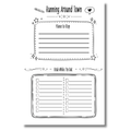 Running Around Town | Car Errand Notepad
