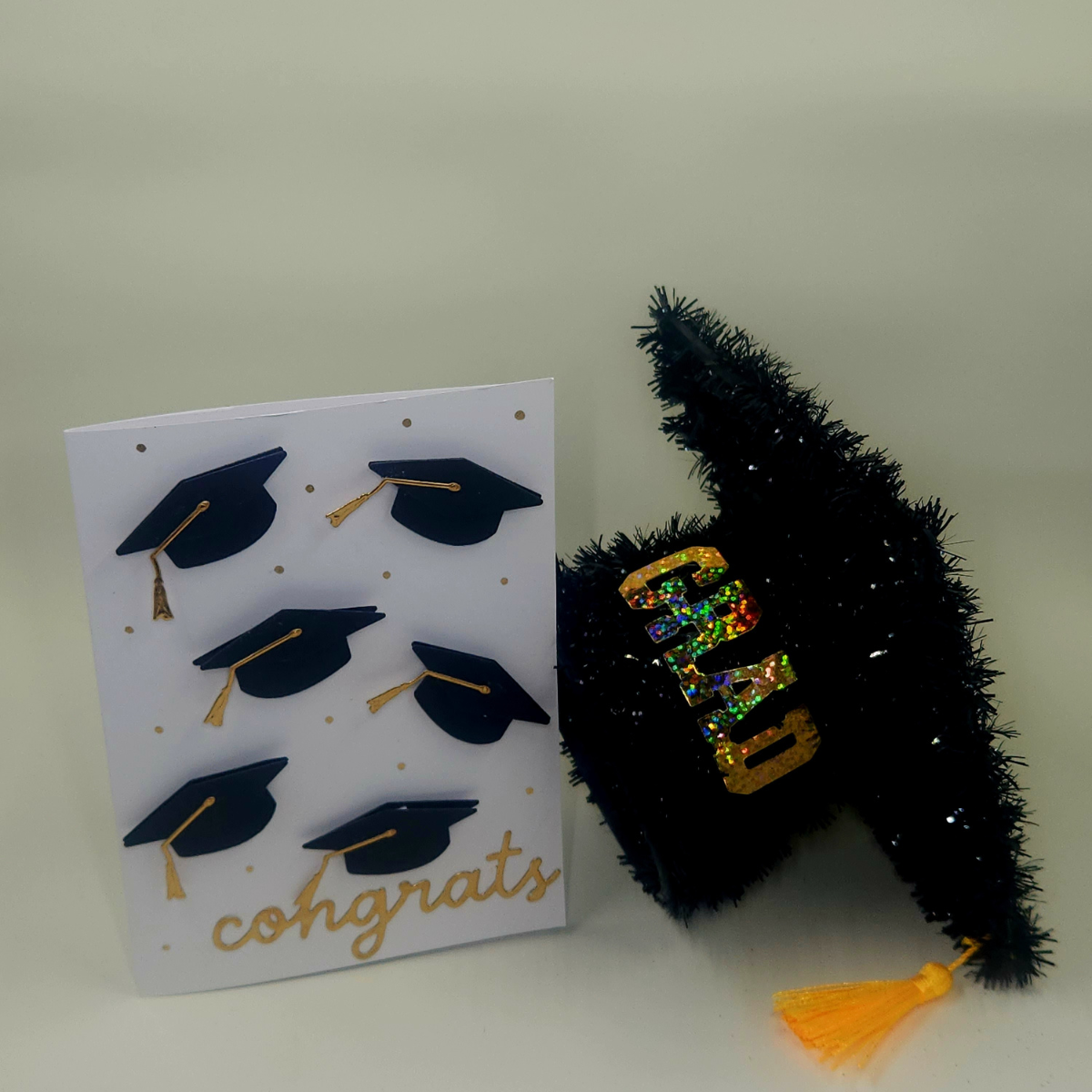 Hats Off Grad – Graduation Card (4.25" x 5.5")