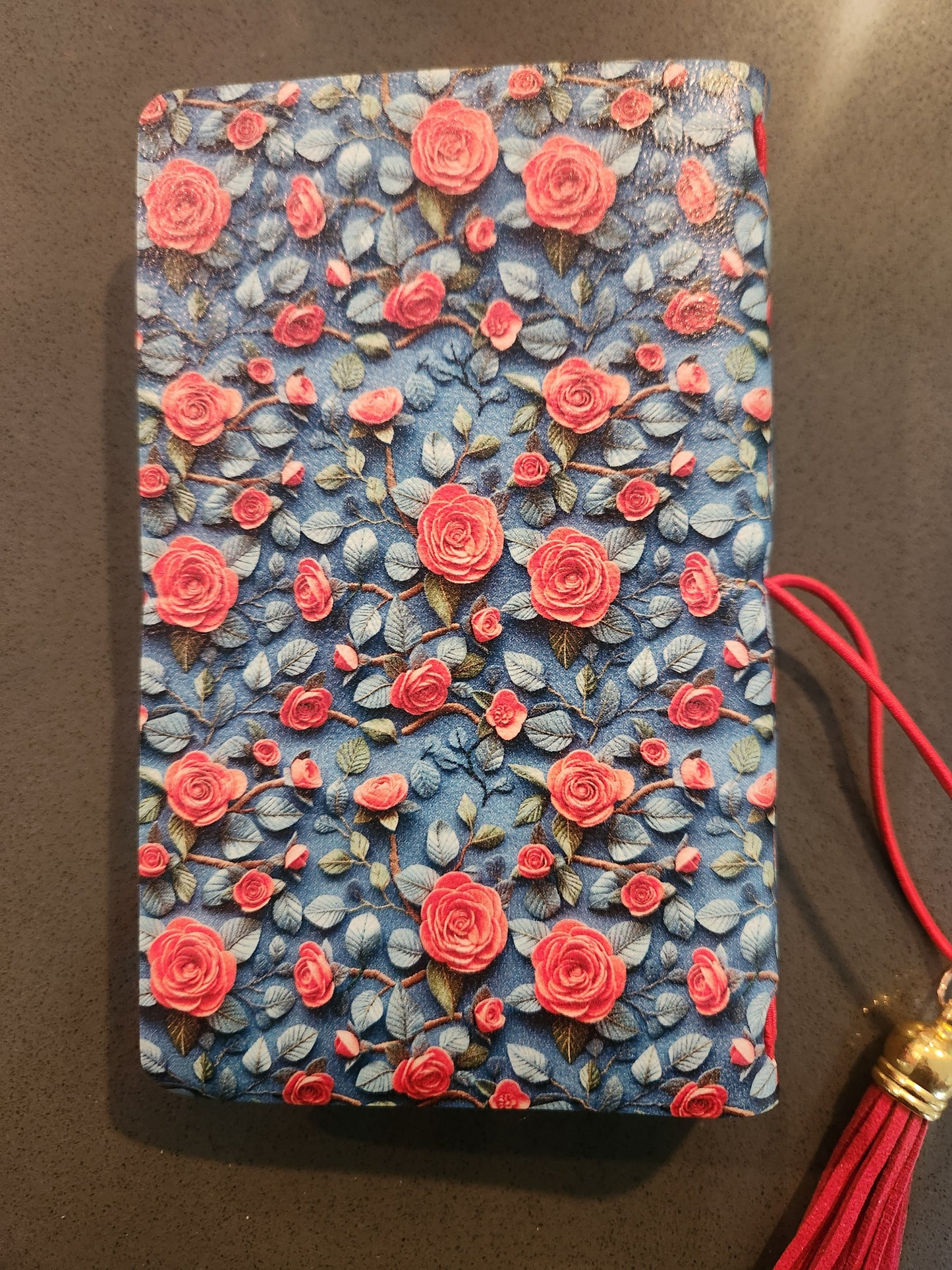 Rose Garden Personal Faux Leather Journal