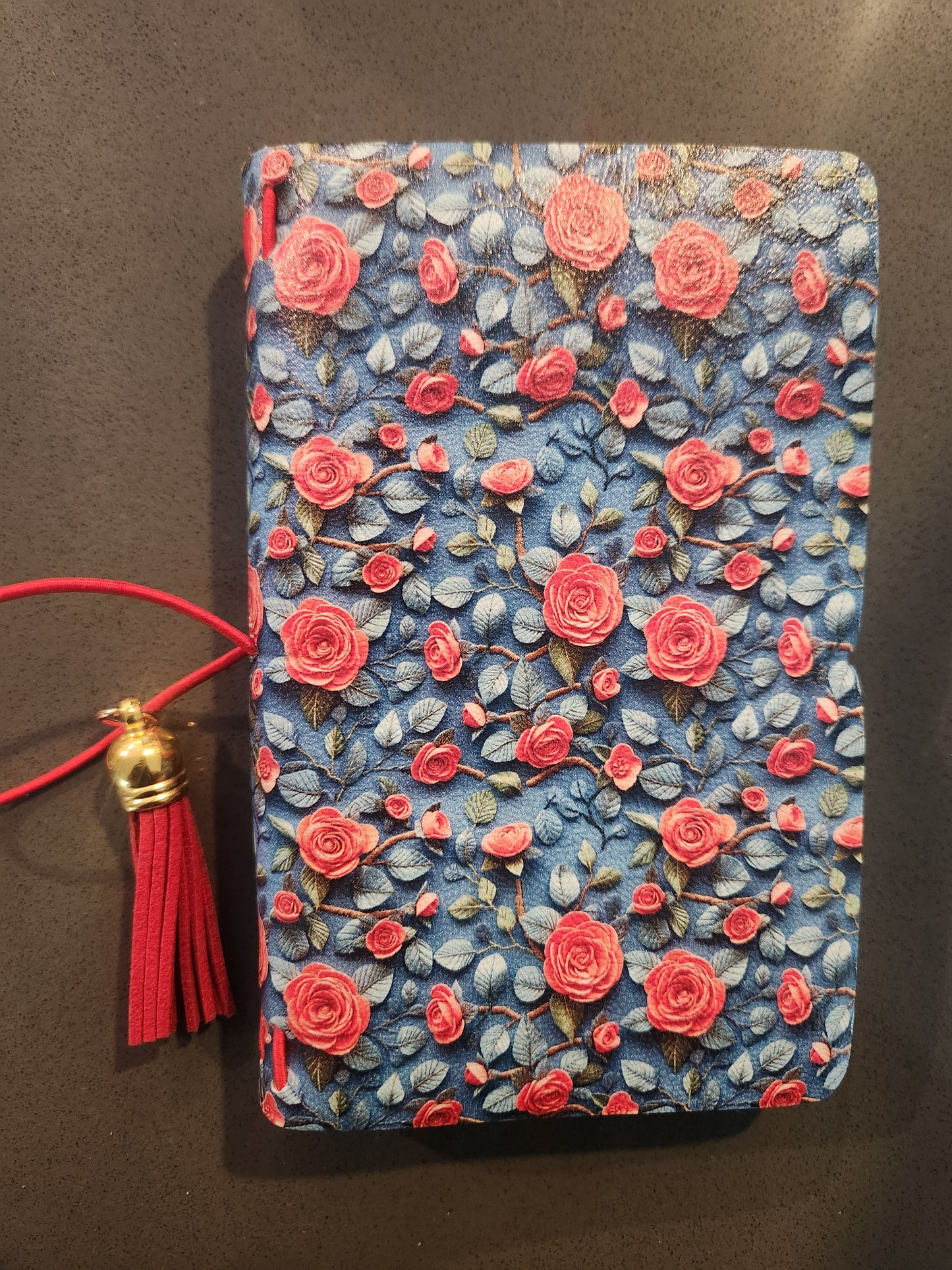 Rose Garden Personal Faux Leather Journal