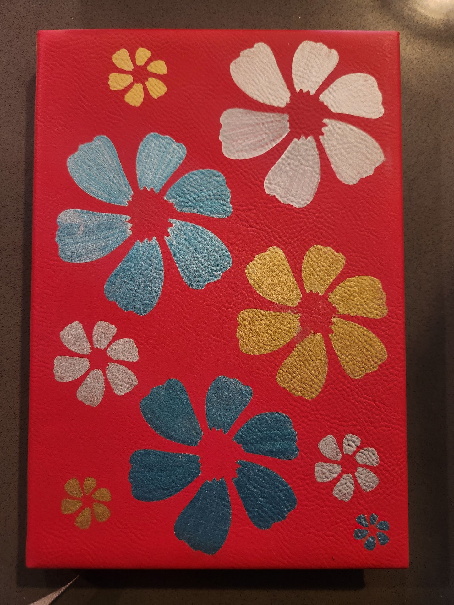 Vibrant Floral Burst
- Handpainted Journal