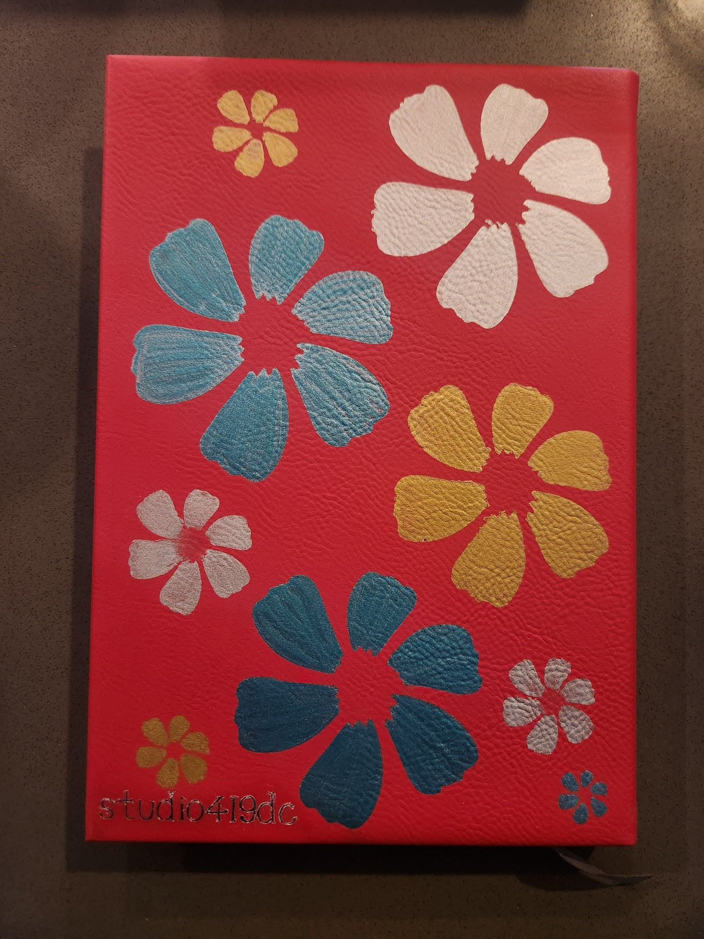 Vibrant Floral Burst
- Handpainted Journal