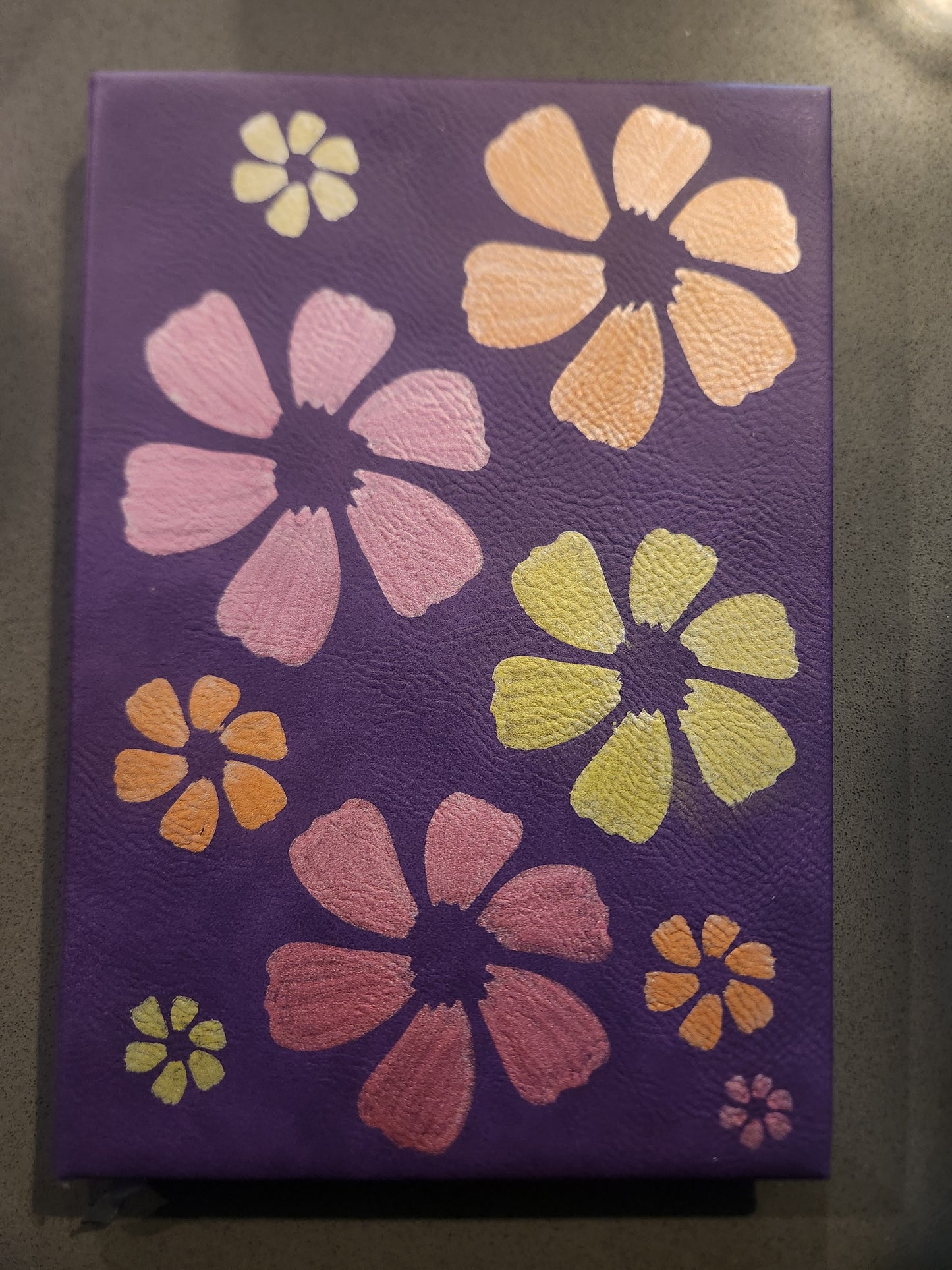 Vibrant Floral Burst
- Handpainted Journal