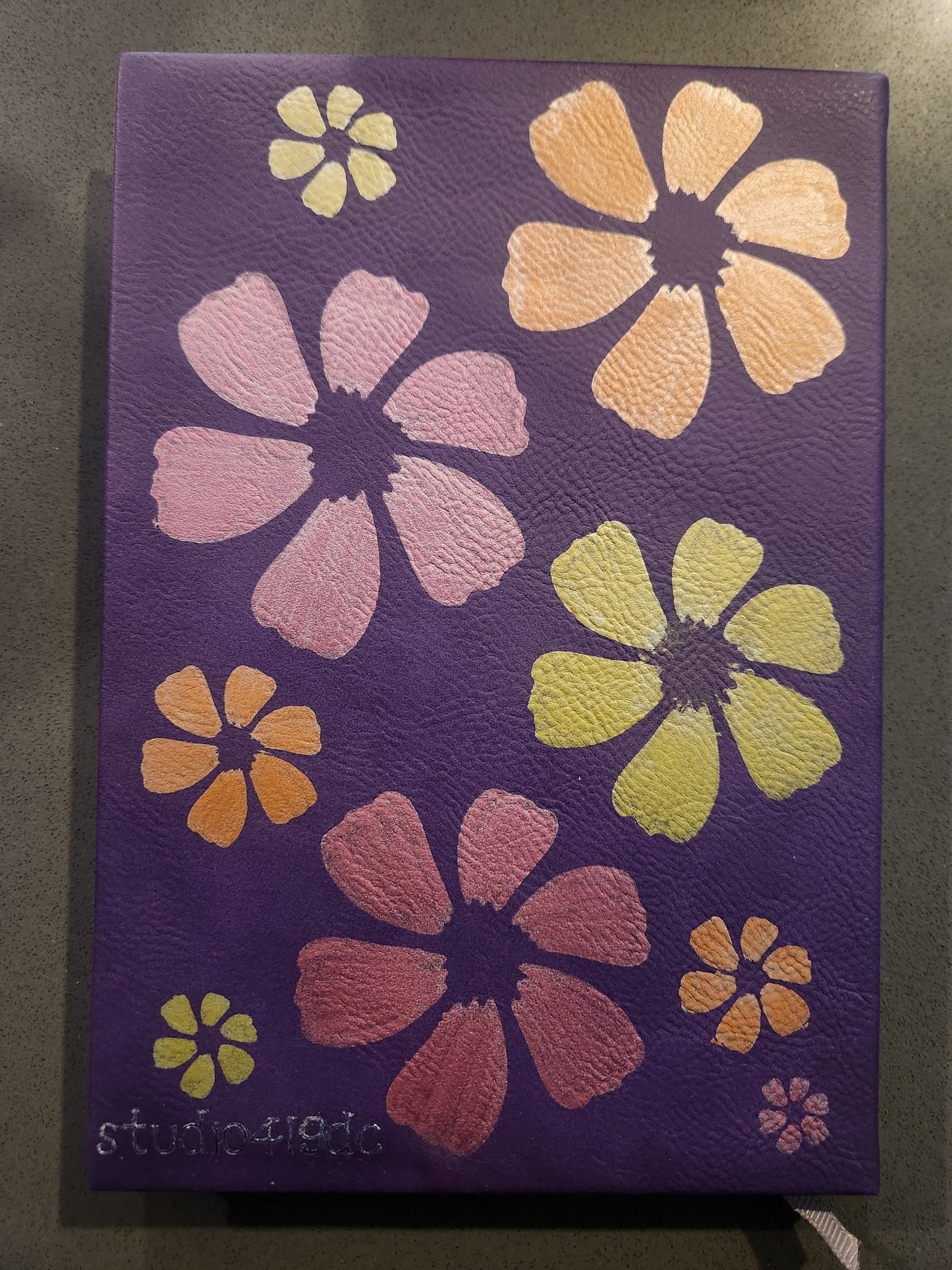 Vibrant Floral Burst
- Handpainted Journal