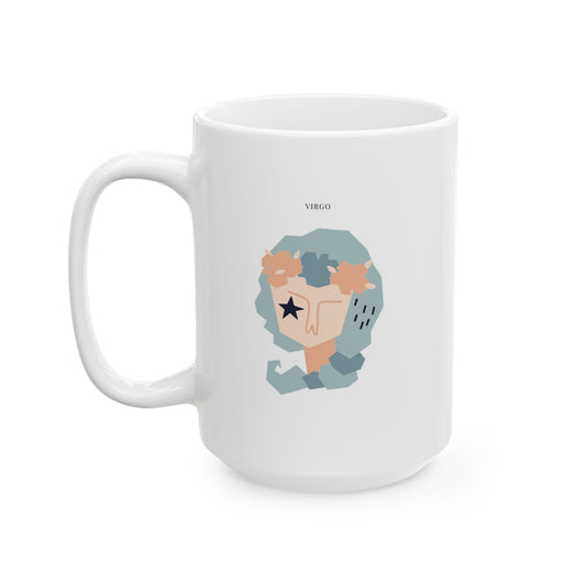 Virgo Zodiac Mug – 15oz Ceramic Mug | The Zodiac Edit Collection