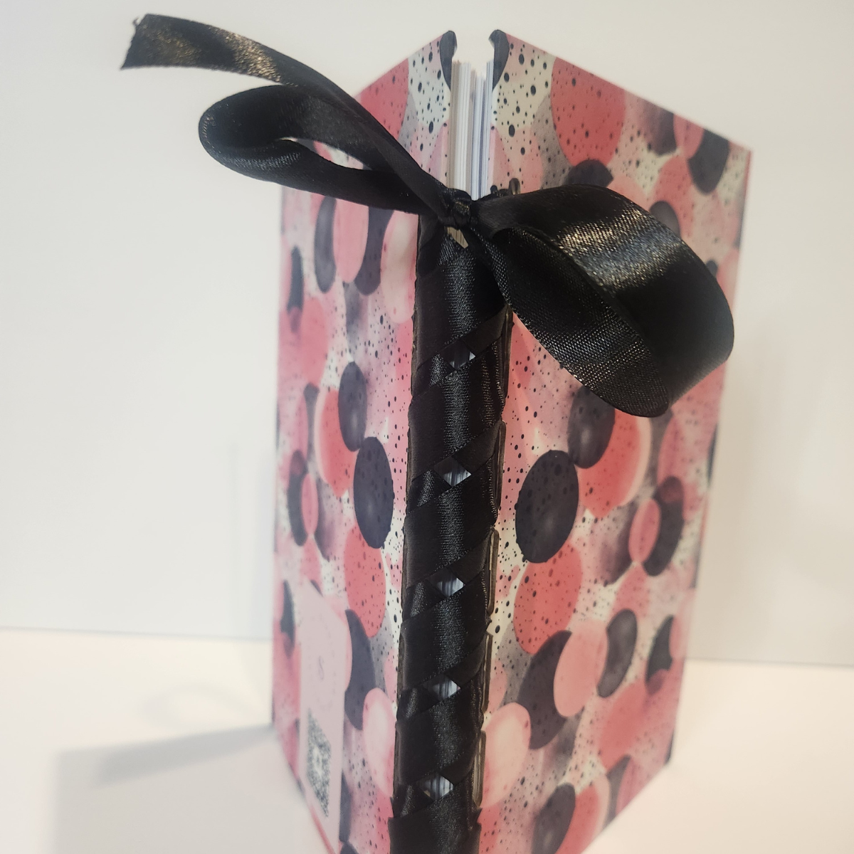 Cute, But Focused Ribbon-Bound Journal