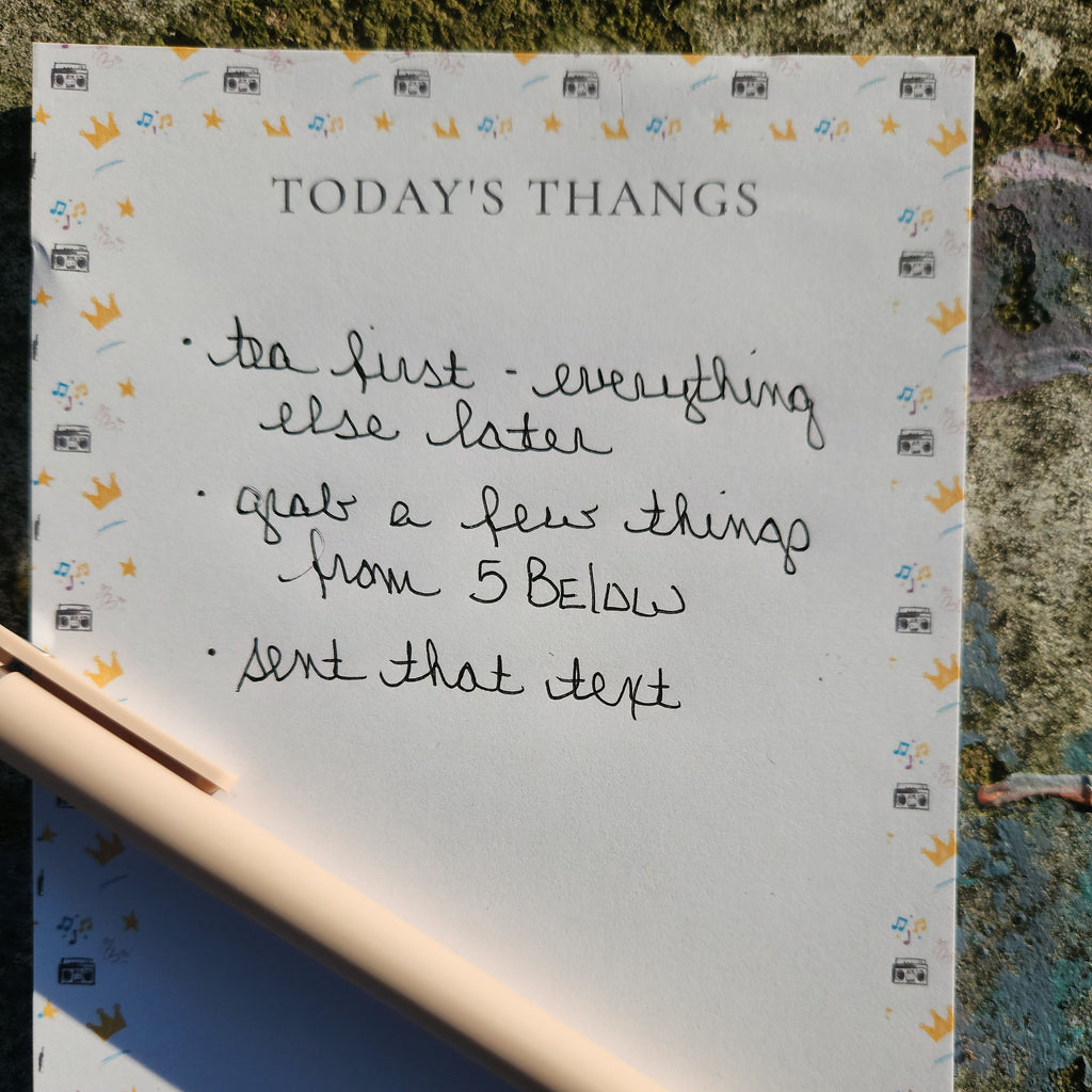 Today's Thangs | 5×7 Notepad