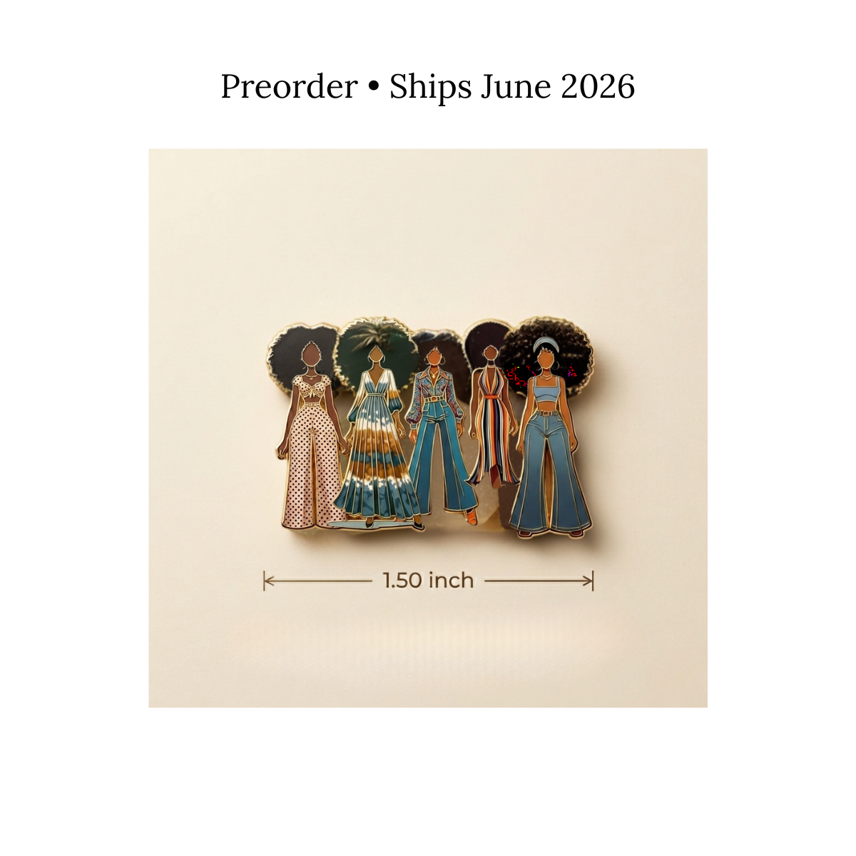 Retro Rhapsody Enamel Pin (Preorder • Ships June 2026)