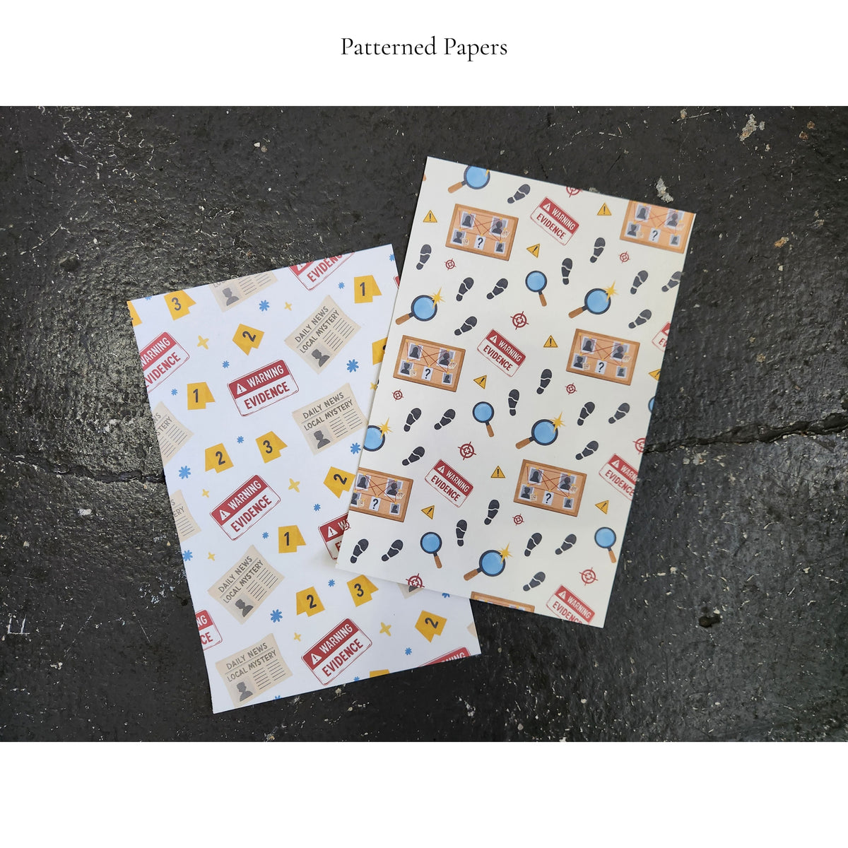 Crime Scene Mini Journal Kit