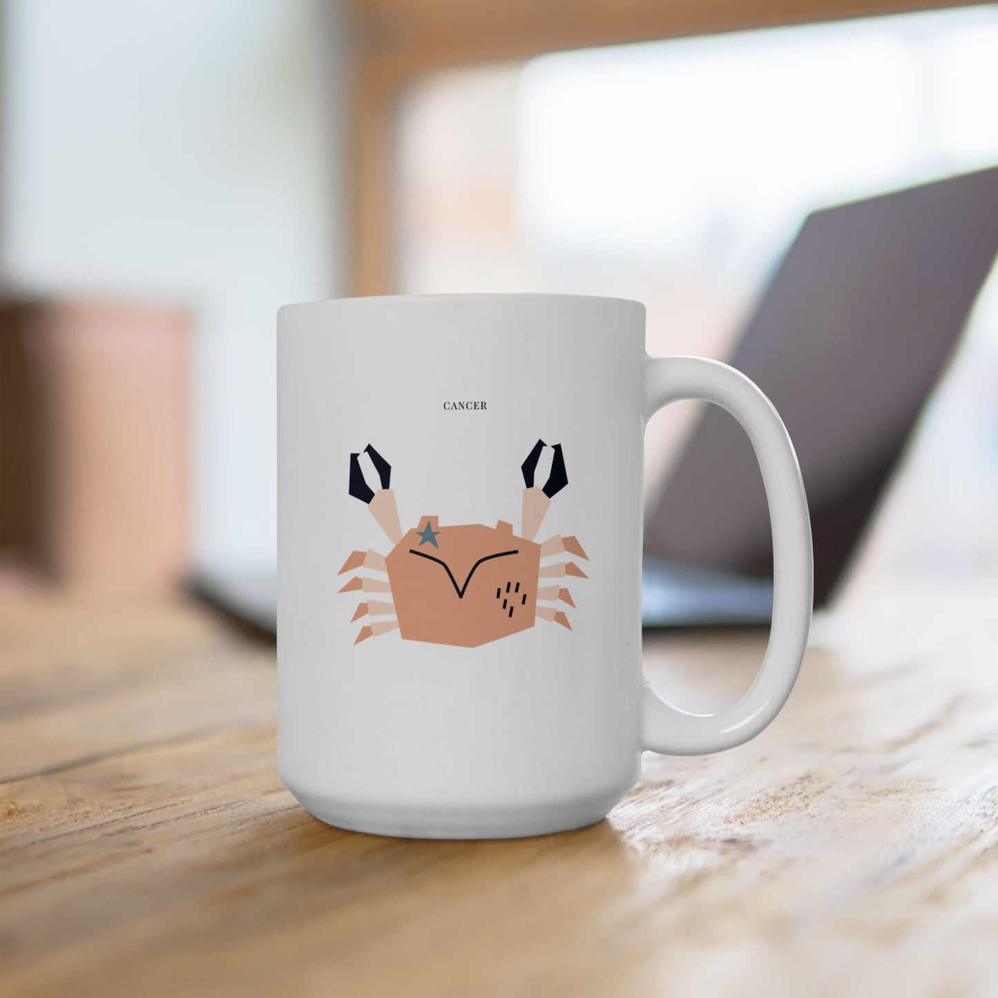 Cancer Zodiac Mug – 15oz Ceramic Mug | The Zodiac Edit Collection