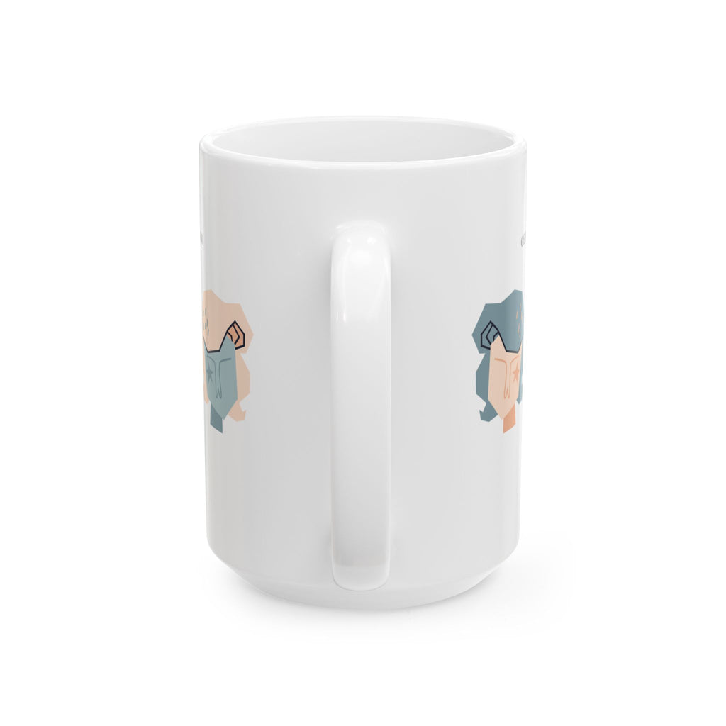 Gemini Zodiac Ceramic Mug (15oz Coffee Mug for Everyday Use and Gifting)