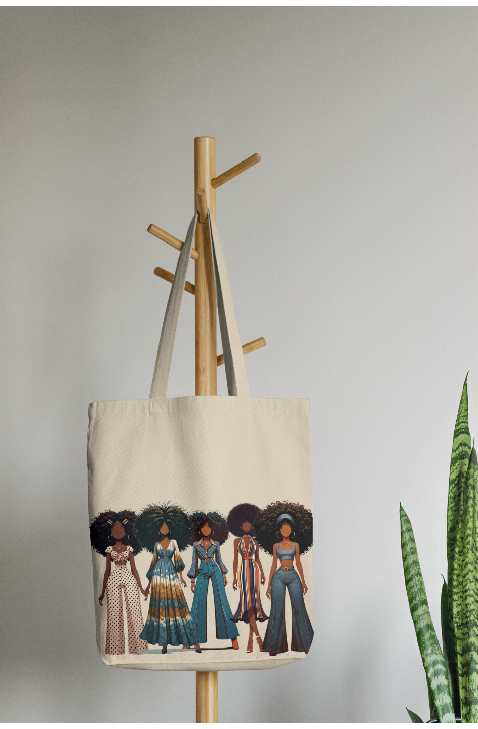 Retro Rhapsody Tote Bag