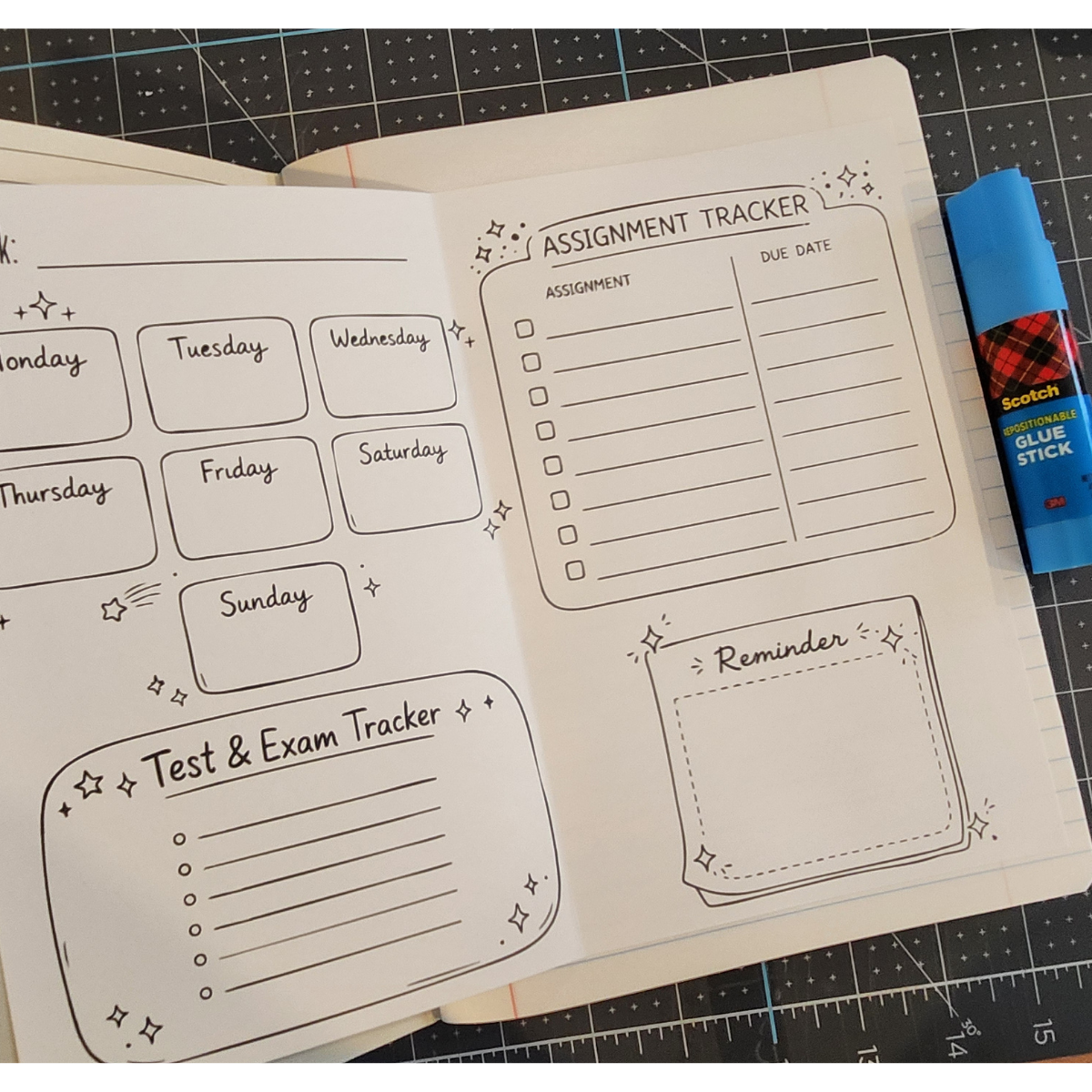 Printable Weekly School Planner