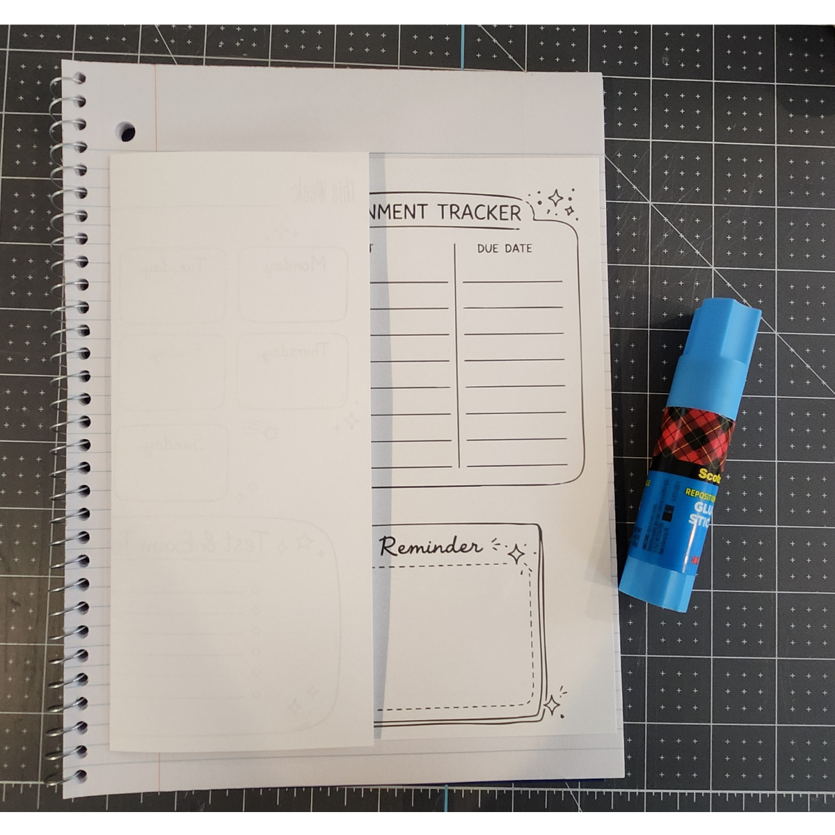 Printable Weekly School Planner