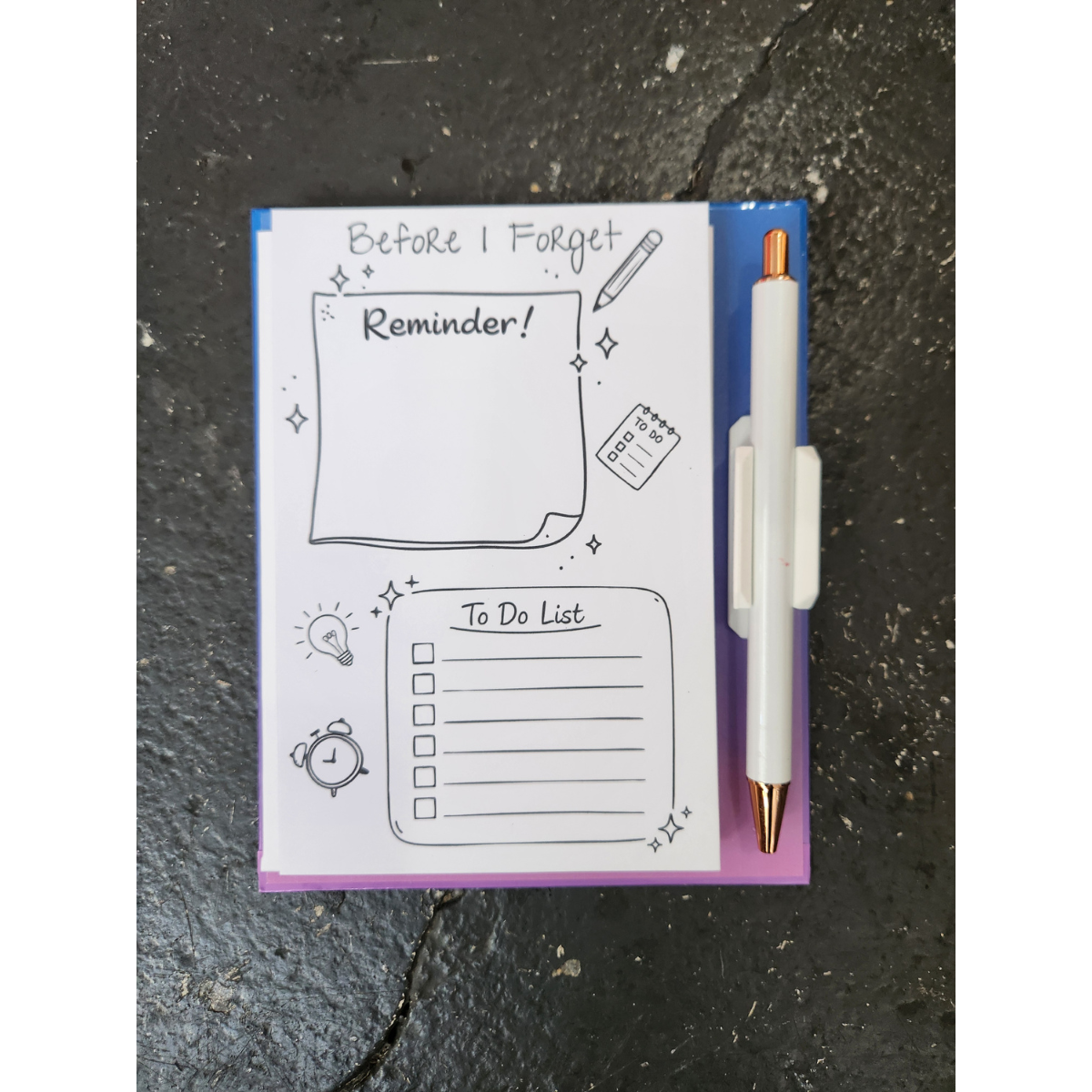 Before I Forget | Reminder Notepad